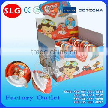 15g funny toy and biscuit UFO chocolate cup