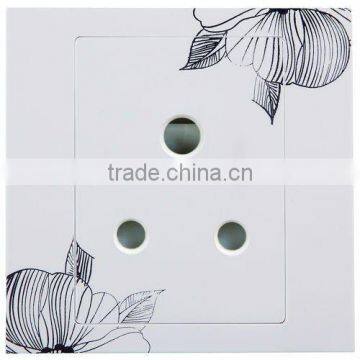 15A wall socket flower panel