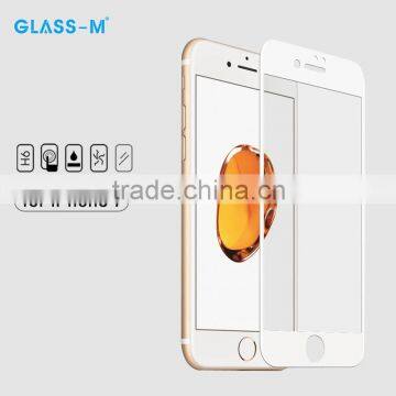 3D Full Cover Mobile Phone Protector Shield for iPhone 7 Tempered Glass