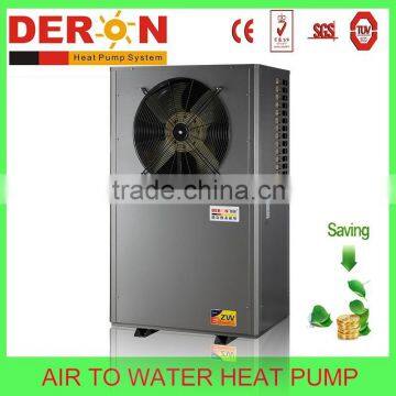 Guangzhou deron copeland compressor r417a refrigerant mini air to water heat pump water heater