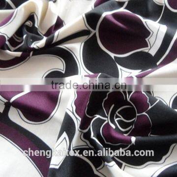 polyester padded fabric 100% polyester interlock knitted fabric