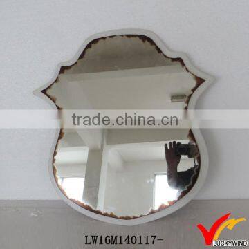 irregular shape custom made decorative chic elegant wall mirrors