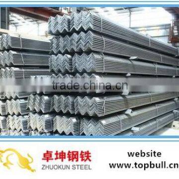 Structual Equal Angle Steel from Tangshan,steel angle price