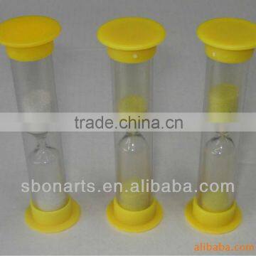 sand timers, 3 minutes plastic hourglass