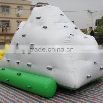 sunjoy inflatable aqua world ice climbing mountain with slide