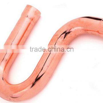 Copper P trap 180 degree bend pipe for plumbing