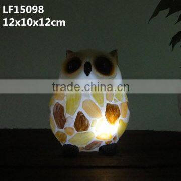 Solar Transparent Owl Light Ornaments photo-2