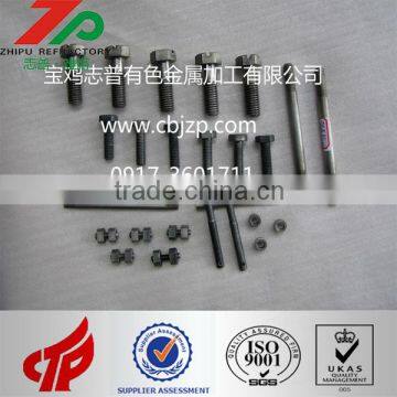 Tantalum Fastener / Tantalum screw/ Tantalum thread rod