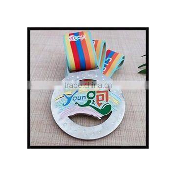 Factory Wholesale Price Custom Sports Medal,Canada Zinc Alloy Award Medal,antique Silver Medal,spinning Medal,bike Medal photo-5