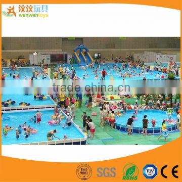 Large inflatable swimming pool for adult