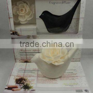 Fragrance Reed Diffuser with black bird