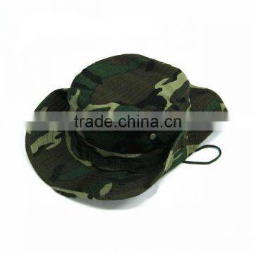 Fashion camoflage boonie bucket ladies hats