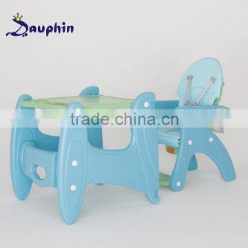 EN14988 approved plastic baby high chair baby feeding chair