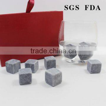 Reusable Customized Whiskey ice cube Stones