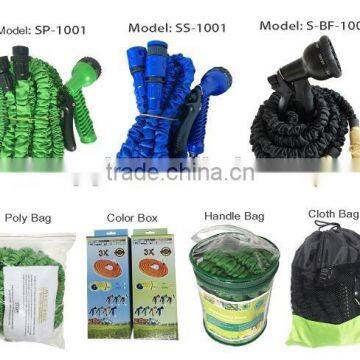Magic Elastic Expanding Garden Hose With Quick Connector & Aluminum Clamp photo-4