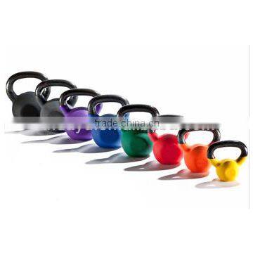 Colorful Vinyl Dipping Kettlebell