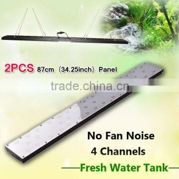 Programmable Freshwater fish live led aquarium light red and green 72inch planted freshwater