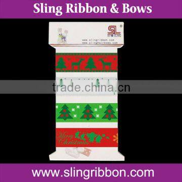 Custom Christmas Ribbon on Card For Retail photo-3