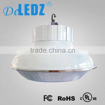 UL DLC listed 138w IP65 gas station SMD plain reflector led low bay light CB certification available