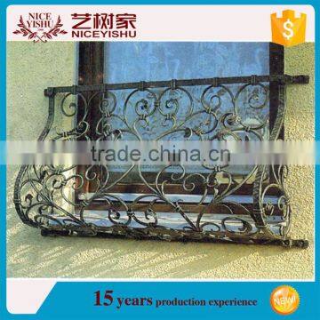 New model used wrought iron door window grill designs