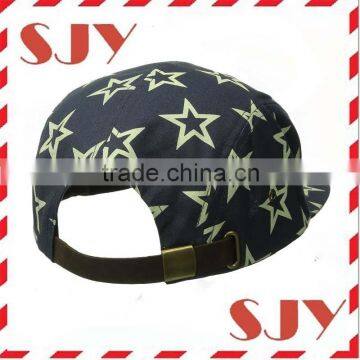 Galaxy All Over Floral Print 5 Panel Hat photo-2