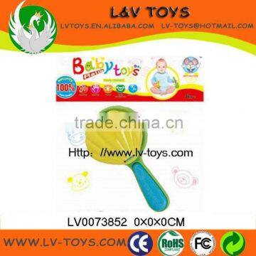 New product Satefy material ABS cute baby bell rattle for kids made in China with EN71 LV0073852