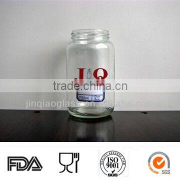 600ml glass storage jar wholesale