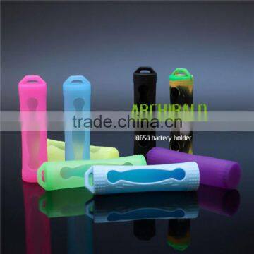 18650 Silicone Battery Cases Silicone Cases for 18650 Battery Holder Charger Silicone Sleeves photo-2