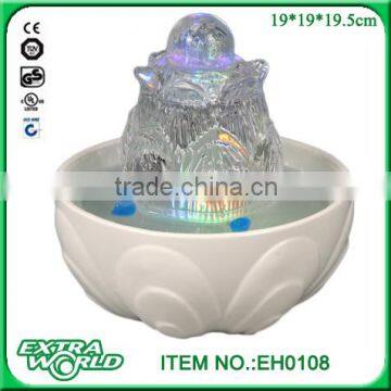 Fengshui Glass Ball Table Top Water Fountain