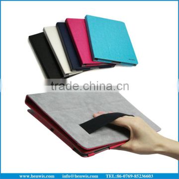 book style case for iPad 2/3/4 case with clik