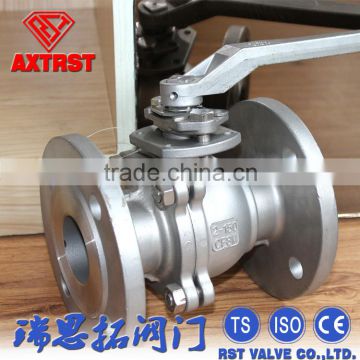 API Stainless Steel Flanged Floating 2PC Ball Valve (Q41F)