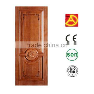 2015 new design and hot sale PVC wooden door India door top quality low price wooden door DA-297