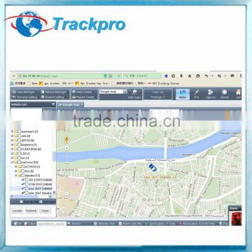 Support Google map and mapinfo digital Mapinfo map tracking software for gps tracker