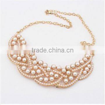 Top Quality Pearl Choker Vintage Pendant Statement Necklace Women Necklaces & Pendants Fashion Necklaces for Women 2014