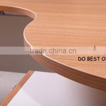 High Quality Wood Office Table Metal Leg for Sale