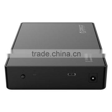 ORICO 3588C3 USB C 2.5 3.5 Hdd Enclosure Blace Plastic 8tb Hdd Caddy photo-3