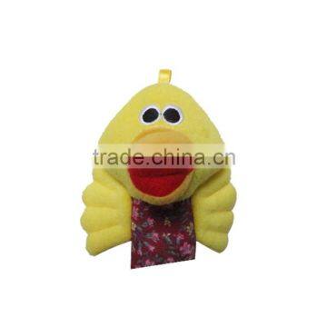 Baby Plush Confort Toy Kaifulan New Style Bell Inside Yellow Chicken