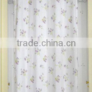 100% Cotton Material and Make-to-Order Supply Type voile curtain fabric