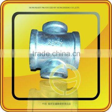 ISO9001:2008 casting iron cross with OEM service