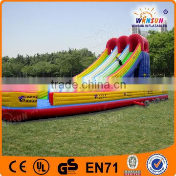 Outdoor cartoon professional super quality interesting inflatable aqua slide