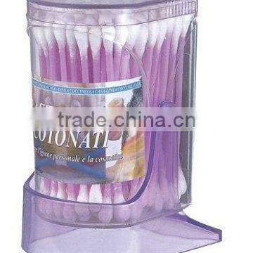 Double tipped cotton swabs