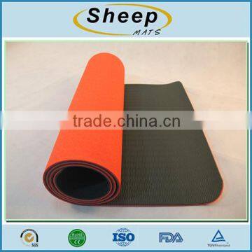 New design waterproof bodybuilding blanket printed tpe yoga mat