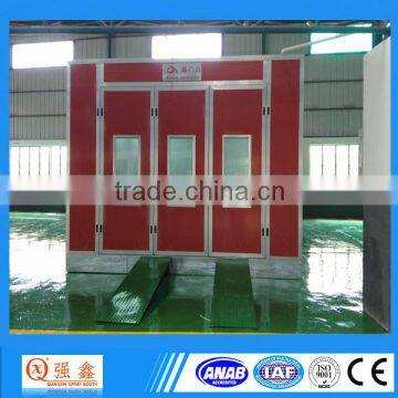 QX1000 electric heating paint booth with 30pcs infrared heaters (CE,ISO certificate)