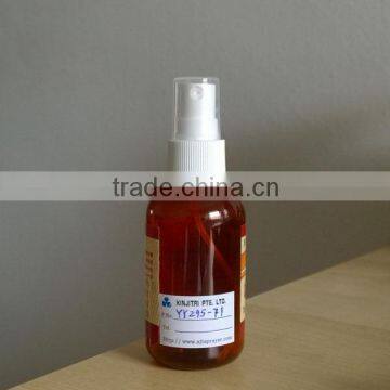 Pharmaceutical Use Plastic 70ml Amber Color PET Bottle with fine spray pump
