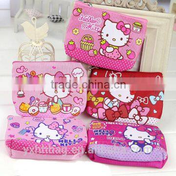 Fancy waterproof wallet of metal puller for girl