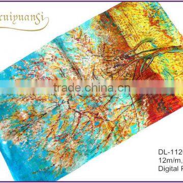 Factory Best Price Digital Inkjet Printing Silk Scarves