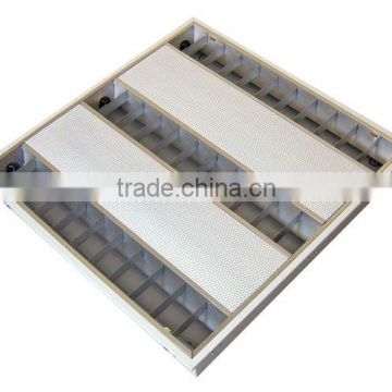 h grille fluorescent light fixture