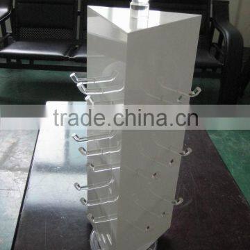 rotating acrylic counter display stand