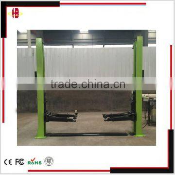 4000kgs High Quality Manual Floor Plate Hydraulic Two Post Auto Lift