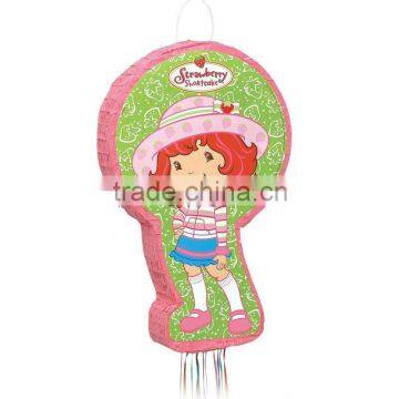 Strawberry Shortcake Pull String Pinata Strawberry Shortcake Party Ideas